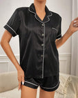 SAHARA STRIPED SHORT PJ SET