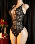 LORENA LACE CUTOUT BODYSUIT