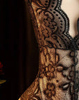 LORENA LACE CUTOUT BODYSUIT