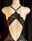 LORENA LACE CUTOUT BODYSUIT