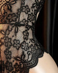 LORENA LACE CUTOUT BODYSUIT