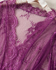 ARIA LACE ROBE & BODYSUIT SET