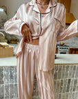 ZALI STRIPED LONG PJ SET