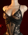 NYRA SHEER LACE BODYSUIT