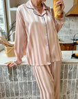 ZALI STRIPED LONG PJ SET