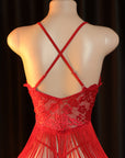 AYANA FRINGE BODYSUIT