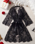 ARIA LACE ROBE & BODYSUIT SET