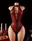 GISELLE FLORAL LACE BODYSUIT