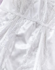 AMARA SATIN LACE SLIP