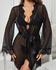 ELENA SHEER ROBE SET
