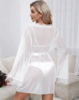 ELENA SHEER ROBE SET