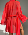 ELENA SHEER ROBE SET