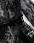LEILA LACE LONG SLEEVE ROBE SET