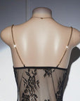TATIANA SHEER LACE DRESS SET