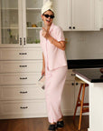 LANI STRIPED LONG PJ SET