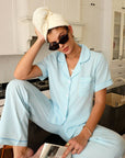 LANI STRIPED LONG PJ SET