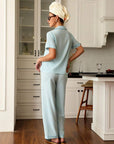 LANI STRIPED LONG PJ SET
