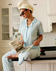 LANI STRIPED LONG PJ SET