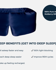 100% Silk Deep Sleep Mask
