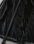 AMARA SATIN LACE SLIP