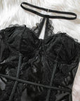 AMARA SATIN LACE SLIP