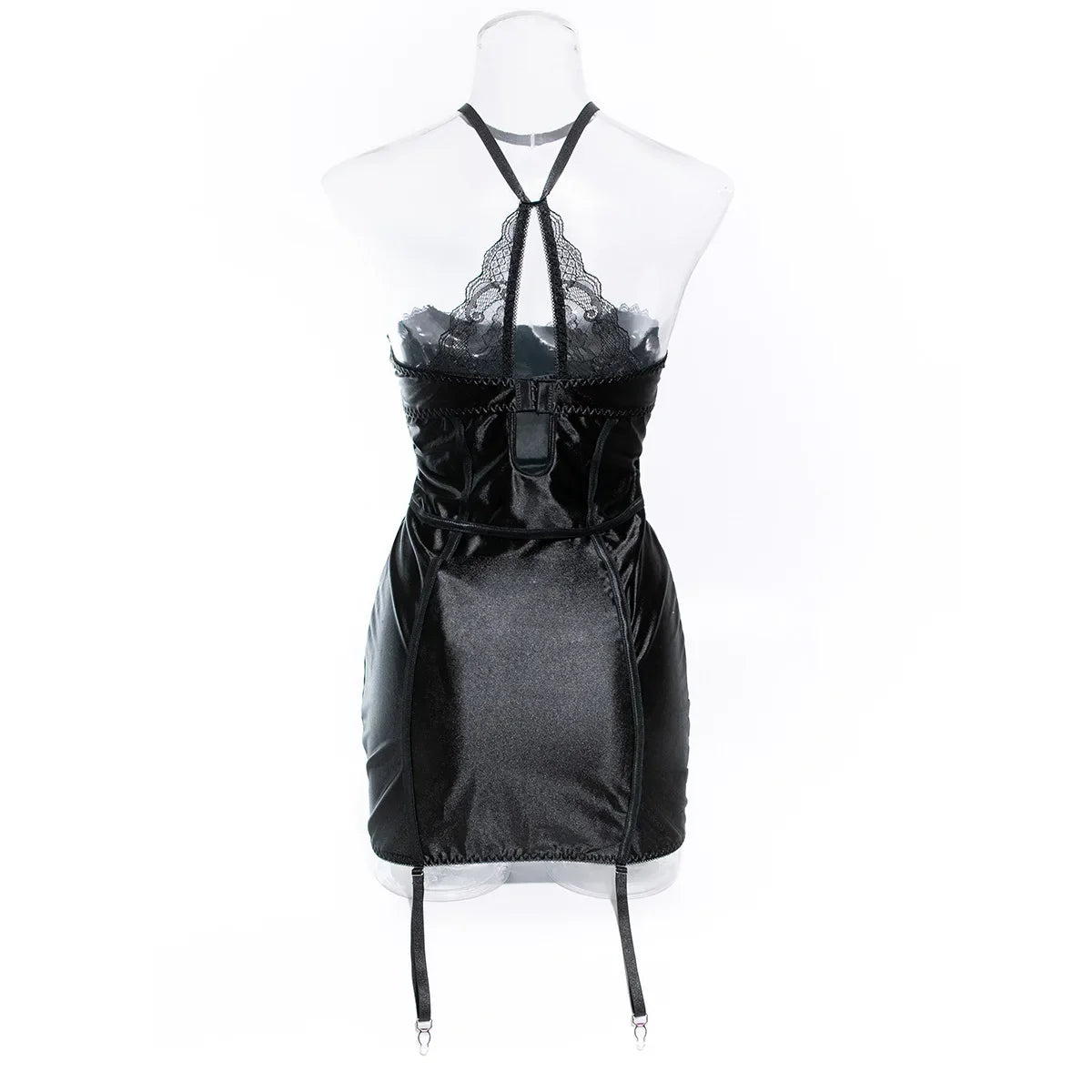 AMARA SATIN LACE SLIP