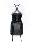 AMARA SATIN LACE SLIP