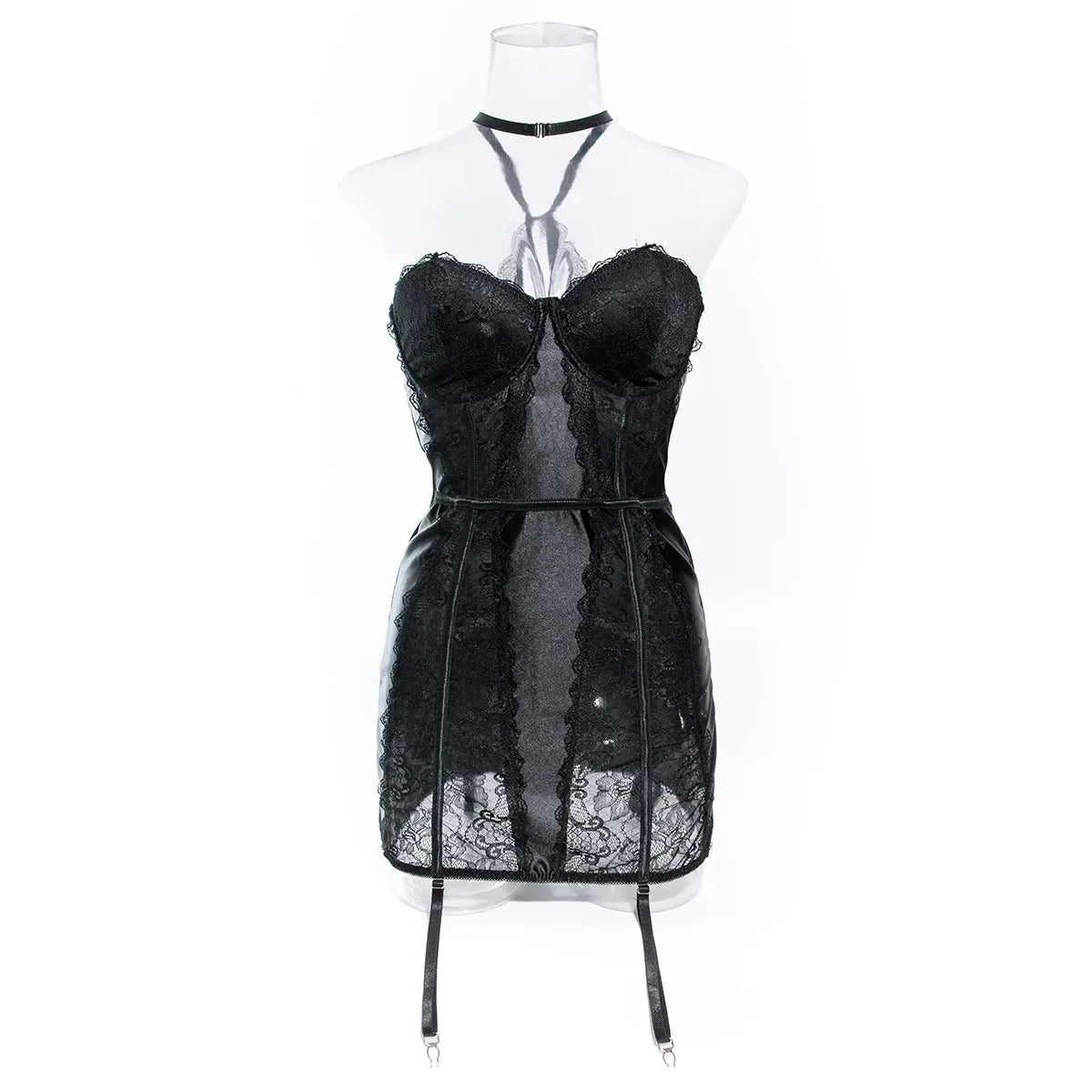 AMARA SATIN LACE SLIP
