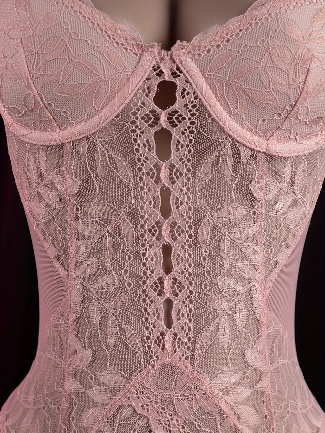 VALENTINA BUSTIER LINGERIE SET