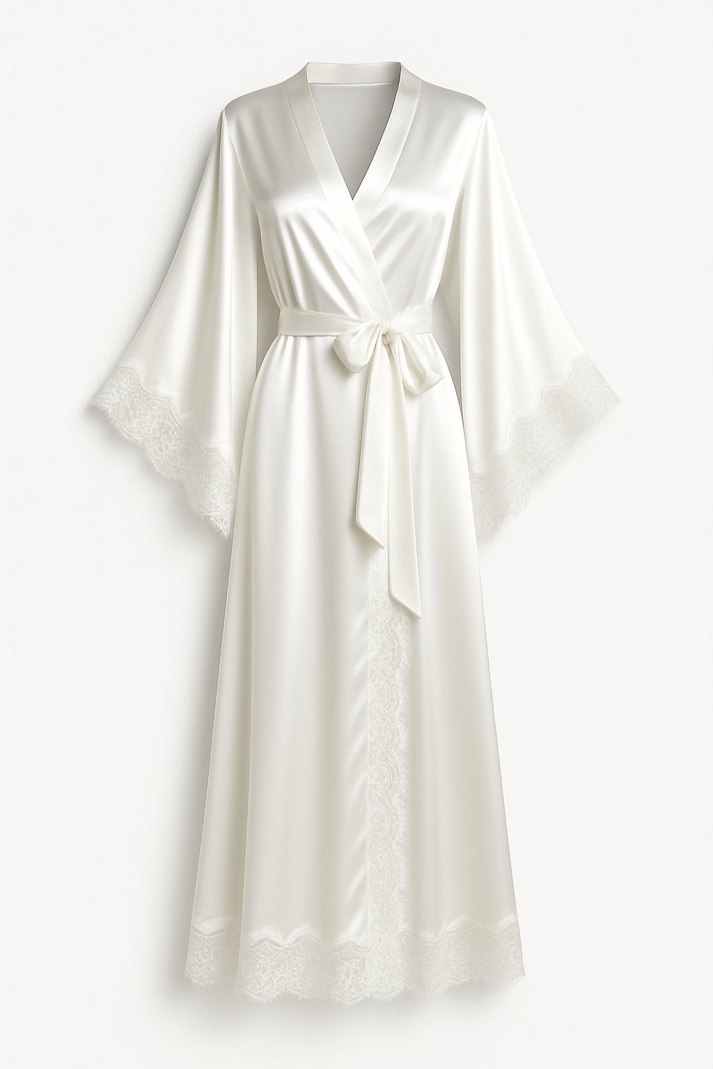 ELISE SATIN FLARE ROBE