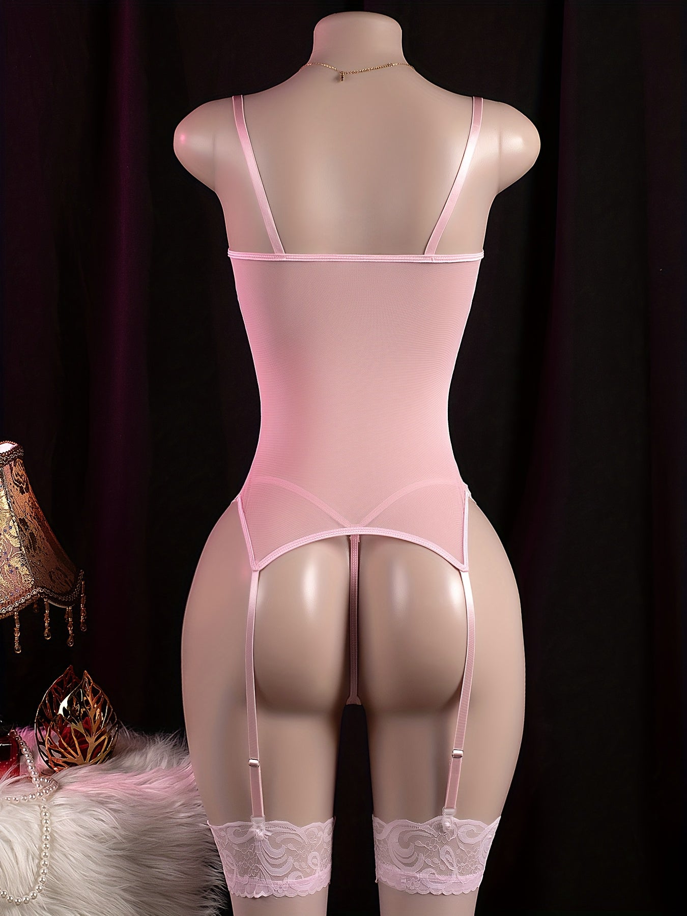 VALENTINA BUSTIER LINGERIE SET