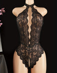 VÉDA FLORAL HALTER BODYSUIT