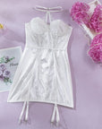 AMARA SATIN LACE SLIP