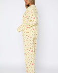 Pillow Talk Printed Long Sleeve Pyjama Set Fruit Salad
