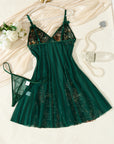 FLORELLA LACE MESH BABYDOLL