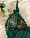 FLORELLA LACE MESH BABYDOLL