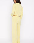 Pillow Talk Long Sleeve Pyjama Set Lemon